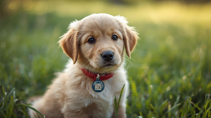 Smart Pet Tag with QR Code - Safety & Easy Identification